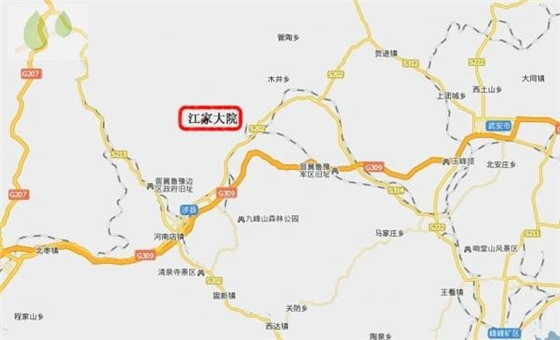 江家大院方位交通地圖 江家大院方位交通地圖