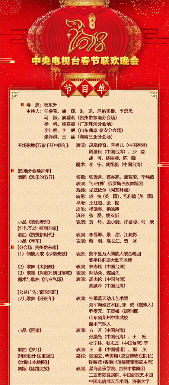 許榮茂才是今年春晚最耀眼的明星！【附春晚節(jié)目單】科貿(mào)嘉友