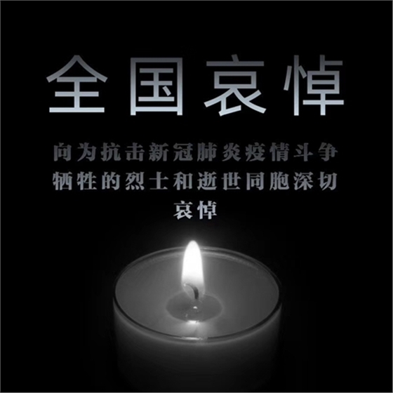 今日——全國(guó)哀悼日 今日——全國(guó)哀悼日