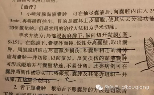 粘液腺囊腫 粘液腺囊腫